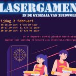 Lasergamen in de sporthal!