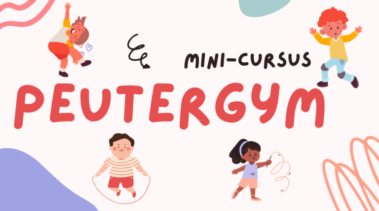 Meld je aan voor de peutergym!