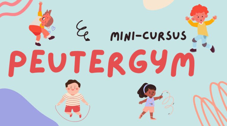 Nieuwe cursus peutergym vanaf september!