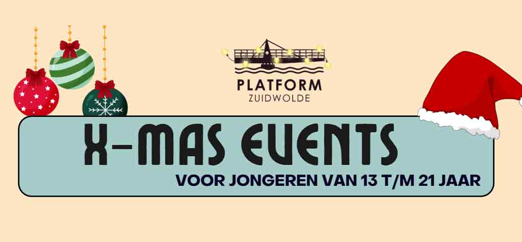 Aanmeldpagina X-MAS EVENTS