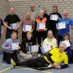 Geslaagde afsluiting zelfverdediging